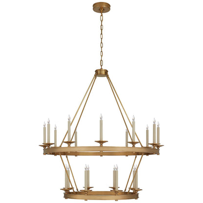 Visual Comfort Signature Collection Chapman And Myers Launceton 43 Inch 20 Light Chandelier Cp428858