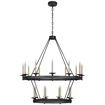 Visual Comfort Signature Collection Chapman And Myers Launceton 43 Inch 20 Light Chandelier Cp428858