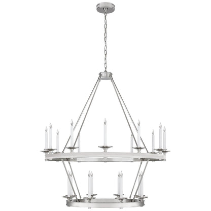 Visual Comfort Signature Collection Chapman And Myers Launceton 43 Inch 20 Light Chandelier Cp428858