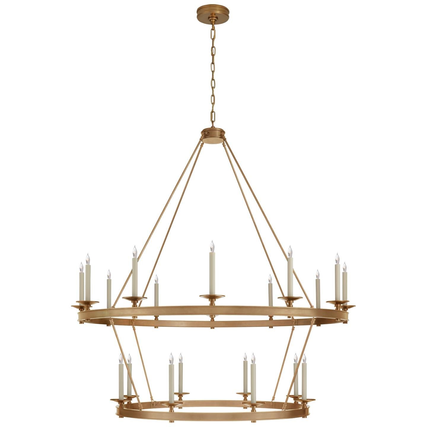 Visual Comfort Signature Collection Chapman And Myers Launceton 53 Inch 20 Light Chandelier Cp428859