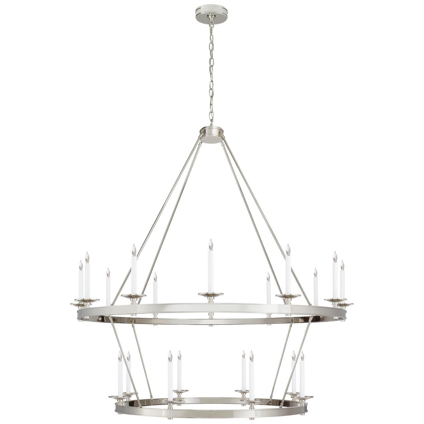 Visual Comfort Signature Collection Chapman And Myers Launceton 53 Inch 20 Light Chandelier Cp428859