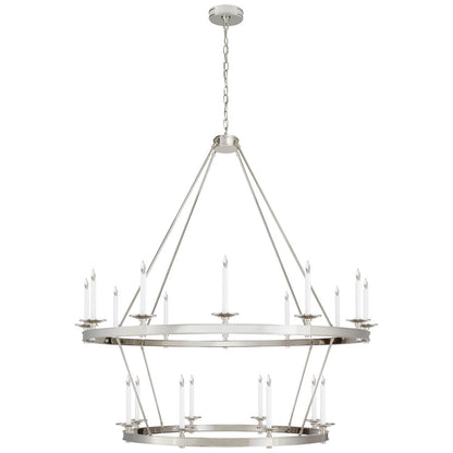 Visual Comfort Signature Collection Chapman And Myers Launceton 53 Inch 20 Light Chandelier Cp428859