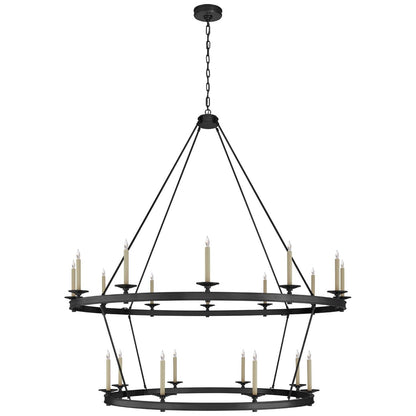 Visual Comfort Signature Collection Chapman And Myers Launceton 63 Inch 20 Light Chandelier Cp428860