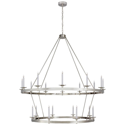 Visual Comfort Signature Collection Chapman And Myers Launceton 63 Inch 20 Light Chandelier Cp428860