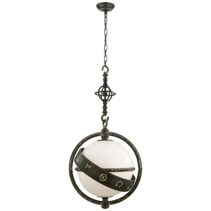 Visual Comfort Signature Collection Chapman And Myers Zodiac 23 Inch Large Pendant Cp131198