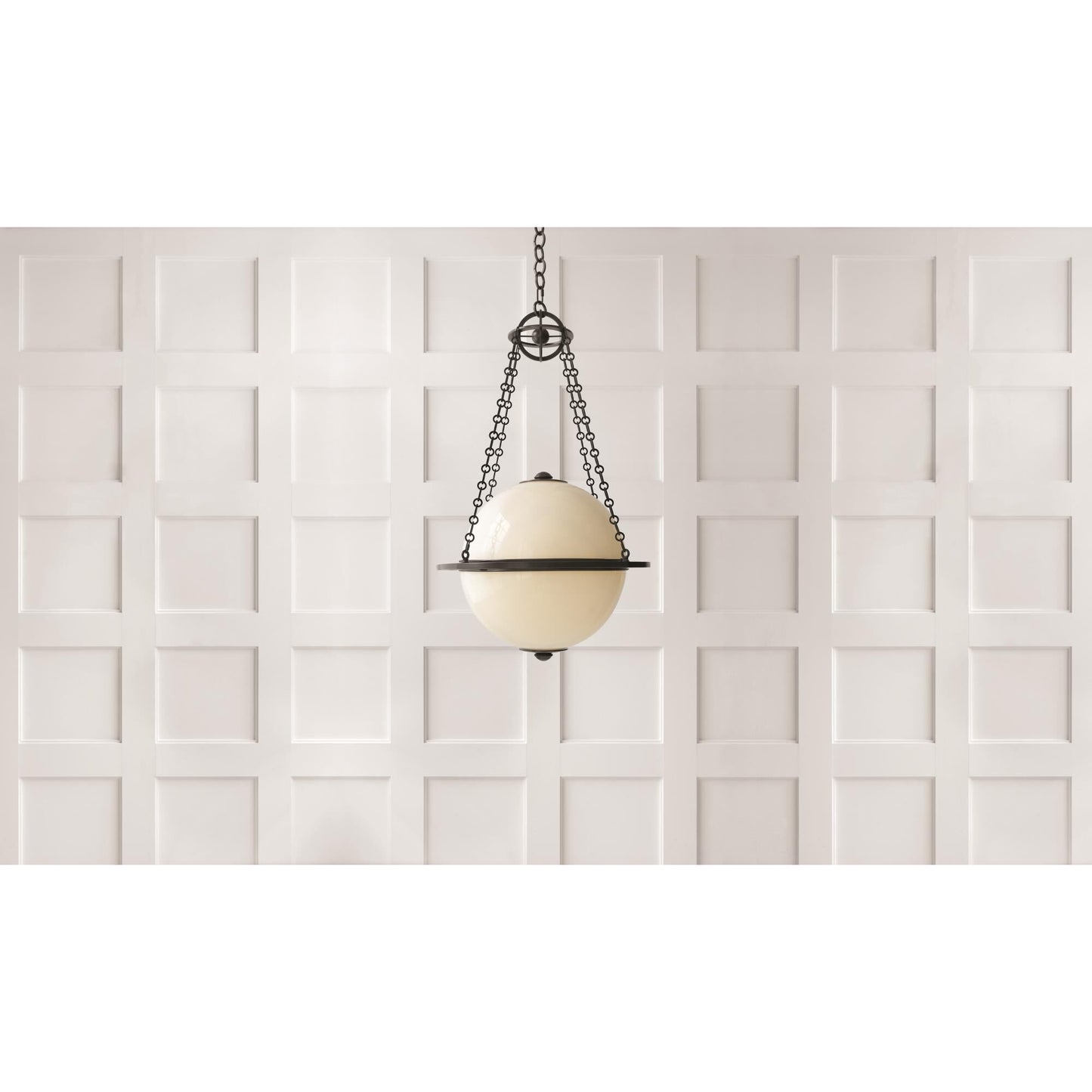 Visual Comfort Signature Collection Chapman And Myers Modern Globe 24 Inch Large Pendant Cp131205