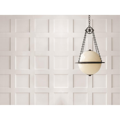 Visual Comfort Signature Collection Chapman And Myers Modern Globe 24 Inch Large Pendant Cp131205