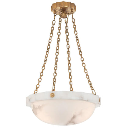 Visual Comfort Signature Collection Chapman And Myers Fluted Band 18 Inch Large Pendant Cp131208