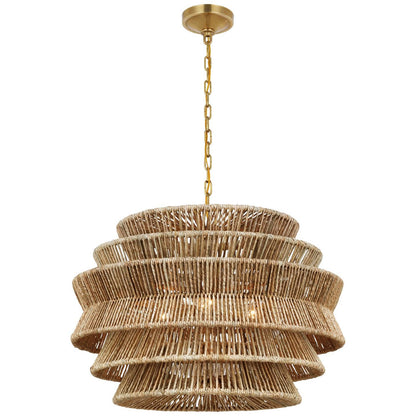 Visual Comfort Signature Collection Chapman And Myers Antigua 30 Inch Chandelier Cp769426