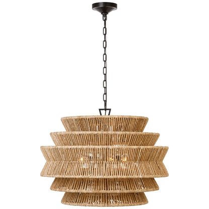 Visual Comfort Signature Collection Chapman And Myers Antigua 30 Inch Chandelier Cp769426