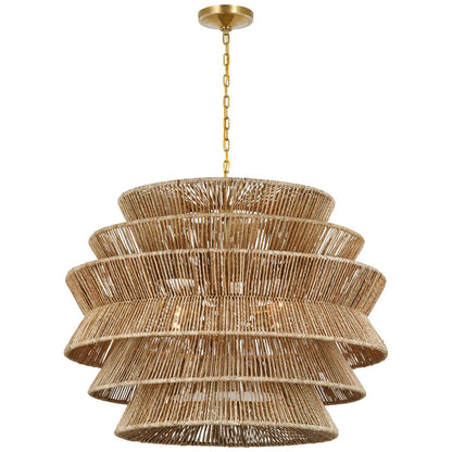 Visual Comfort Signature Collection Chapman And Myers Antigua 42 Inch Chandelier Cp769427