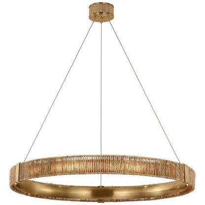 Visual Comfort Signature Collection Chapman And Myers Kayden 40 Inch 3 Light Led Chandelier Cp793828