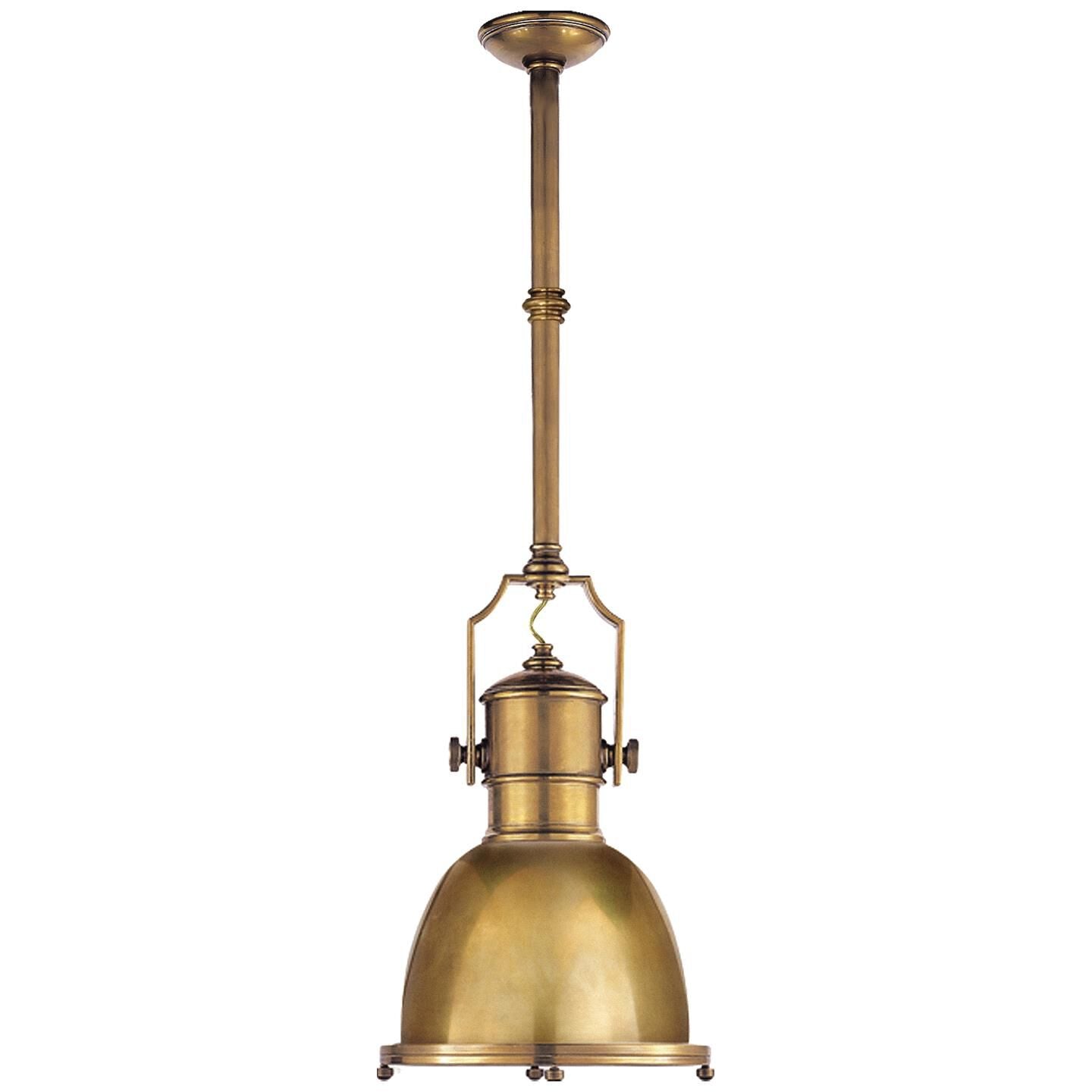 Visual Comfort Signature Collection Chapman And Myers Country Industrial 14 Inch Large Pendant Cp131318