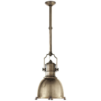 Visual Comfort Signature Collection Chapman And Myers Country Industrial 14 Inch Large Pendant Cp131318