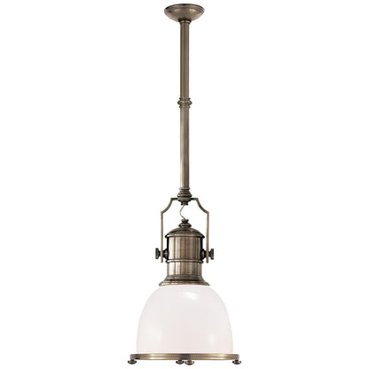 Visual Comfort Signature Collection Chapman And Myers Country Industrial 14 Inch Large Pendant Cp131318