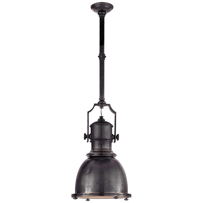 Visual Comfort Signature Collection Chapman And Myers Country Industrial 14 Inch Large Pendant Cp131318