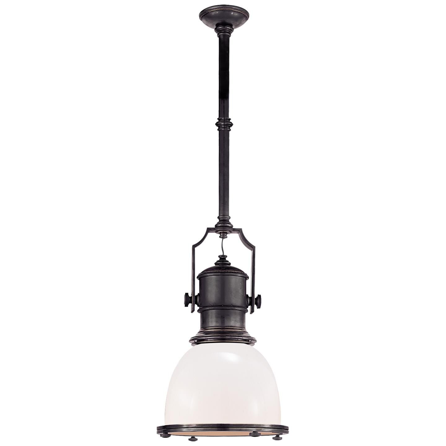 Visual Comfort Signature Collection Chapman And Myers Country Industrial 14 Inch Large Pendant Cp131318