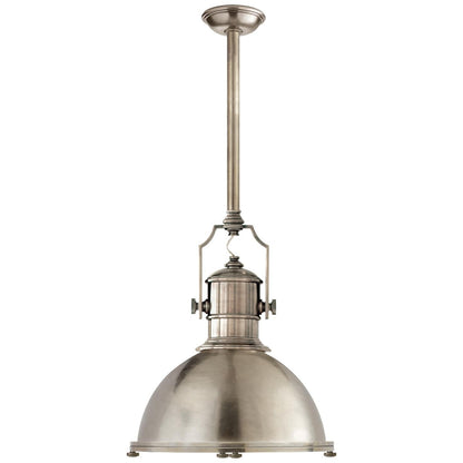 Visual Comfort Signature Collection Chapman And Myers Country Industrial 19 Inch Large Pendant Cp131319