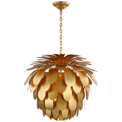 Visual Comfort Signature Collection Chapman And Myers Cynara 36 Inch 6 Light Chandelier Cp375966