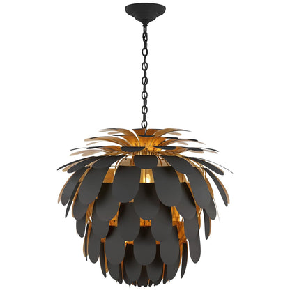 Visual Comfort Signature Collection Chapman And Myers Cynara 36 Inch 6 Light Chandelier Cp375966