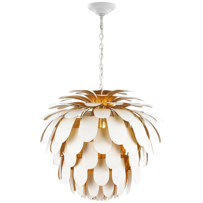 Visual Comfort Signature Collection Chapman And Myers Cynara 36 Inch 6 Light Chandelier Cp375966