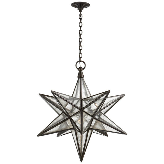 Visual Comfort Signature Collection Chapman And Myers Moravian Star 30 Inch Large Pendant Cp131331