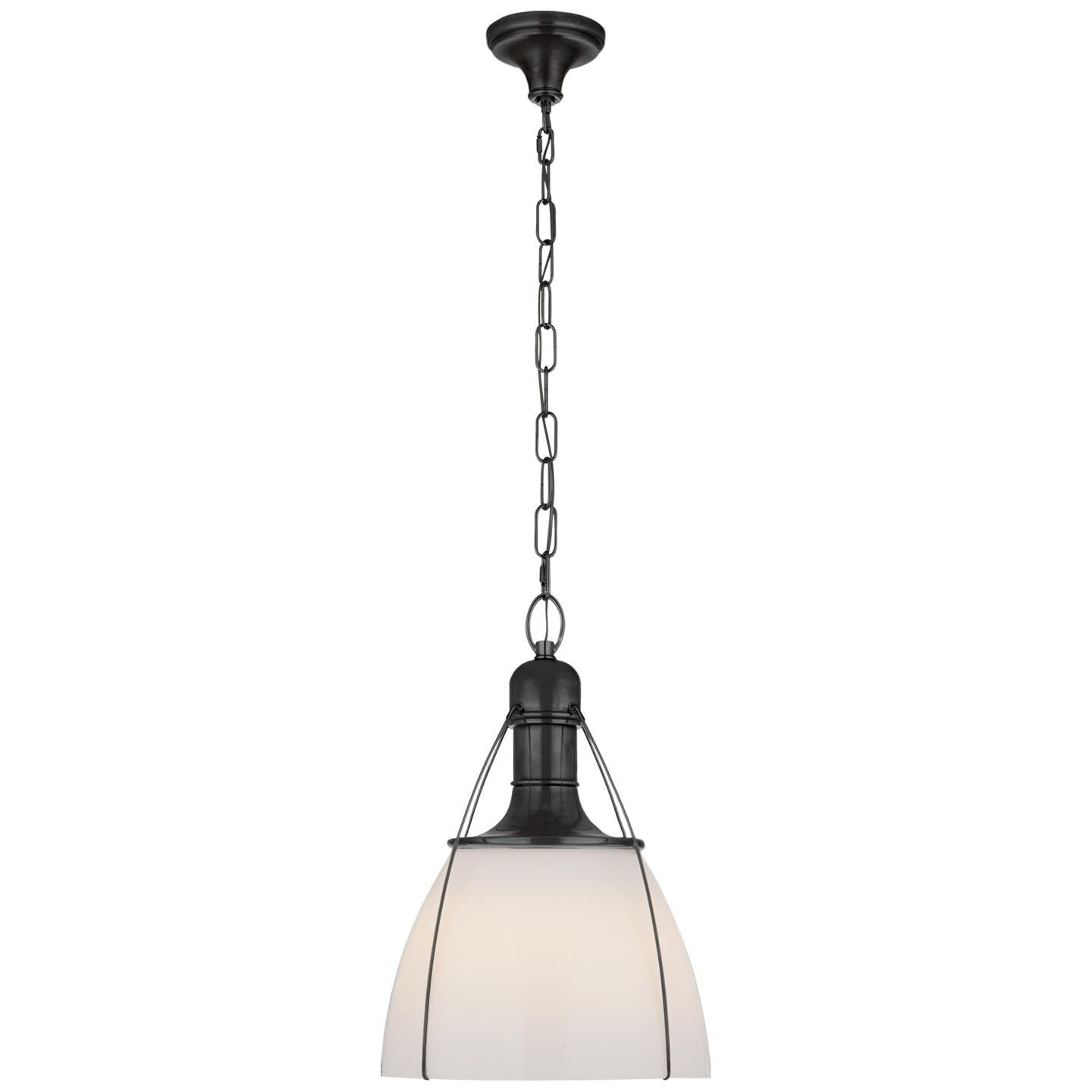 Visual Comfort Signature Collection Chapman And Myers Prestwick 18 Inch Large Pendant Cp428882