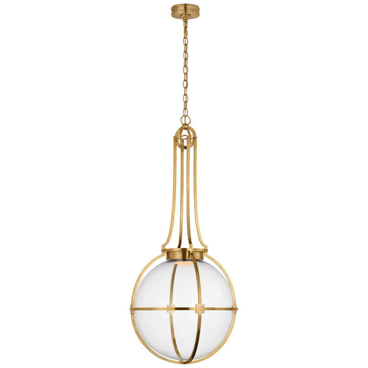 Visual Comfort Signature Collection Chapman And Myers Gracie 19 Inch Led Large Pendant Cp428884