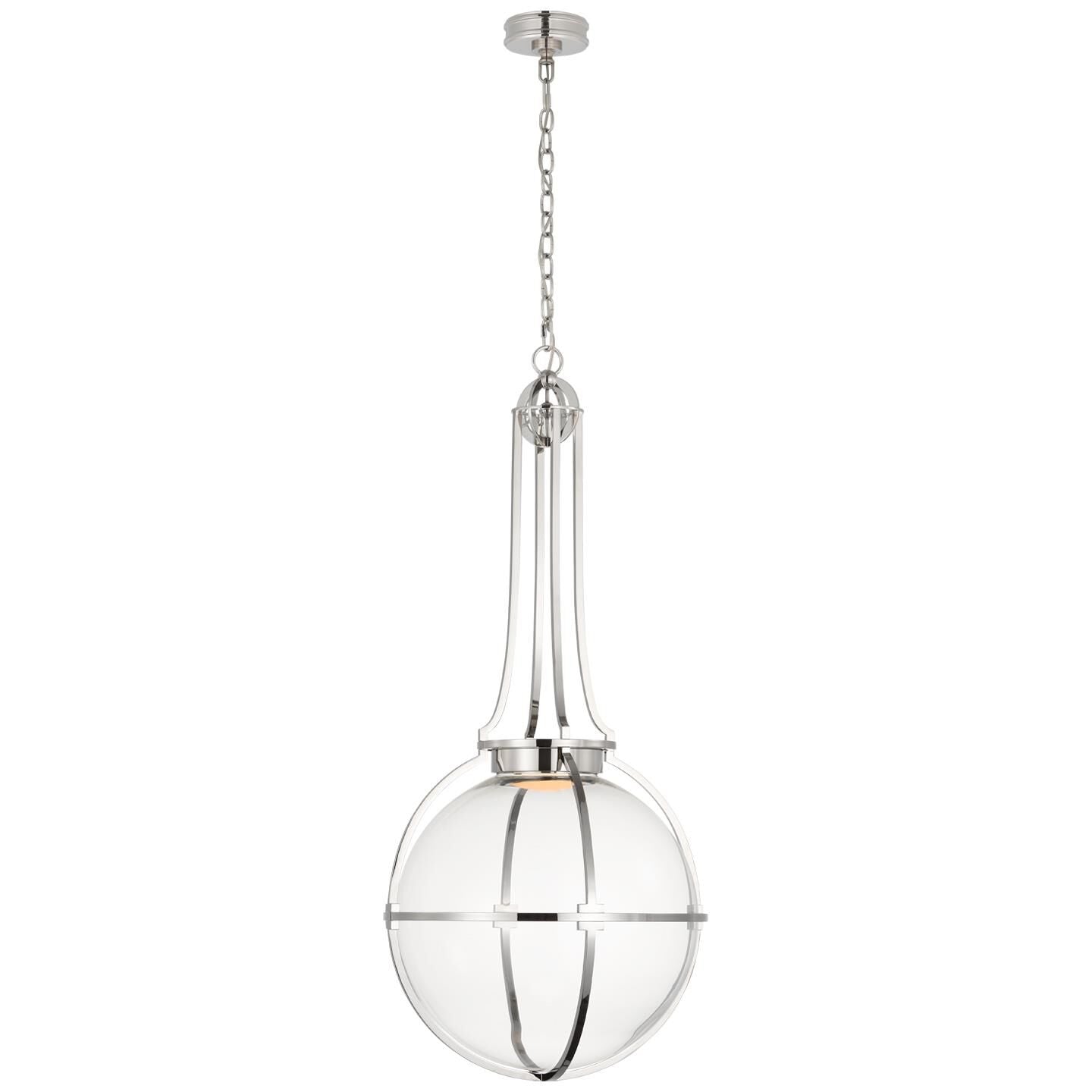 Visual Comfort Signature Collection Chapman And Myers Gracie 19 Inch Led Large Pendant Cp428884