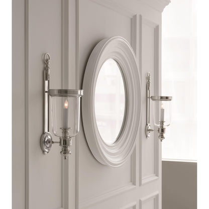 Visual Comfort Signature Collection Chapman And Myers Georgian Hurricane 22 Inch Wall Sconce Cp131427