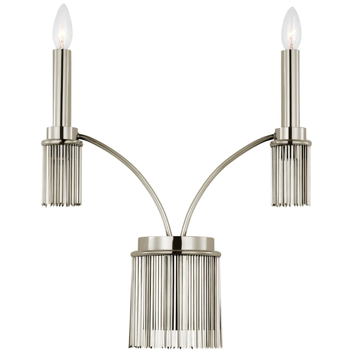 Visual Comfort Signature Collection Fisher Weisman Sutton 18 Inch Wall Sconce Cp818855