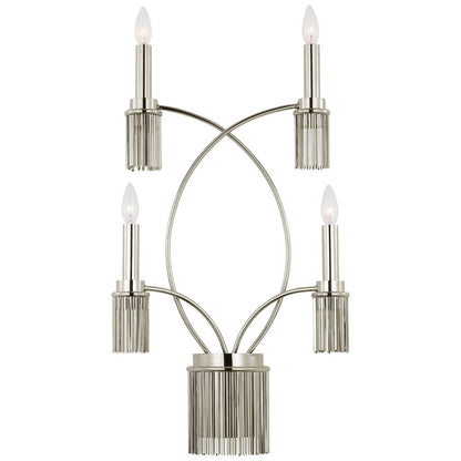 Visual Comfort Signature Collection Fisher Weisman Sutton 17 Inch Wall Sconce Cp818856