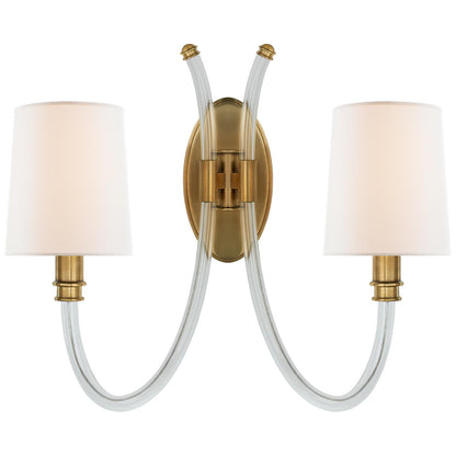 Visual Comfort Signature Collection Julie Neill Clarice 17 Inch Wall Sconce Cp260820