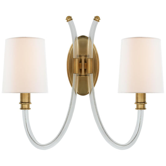 Visual Comfort Signature Collection Julie Neill Clarice 17 Inch Wall Sconce Cp260820