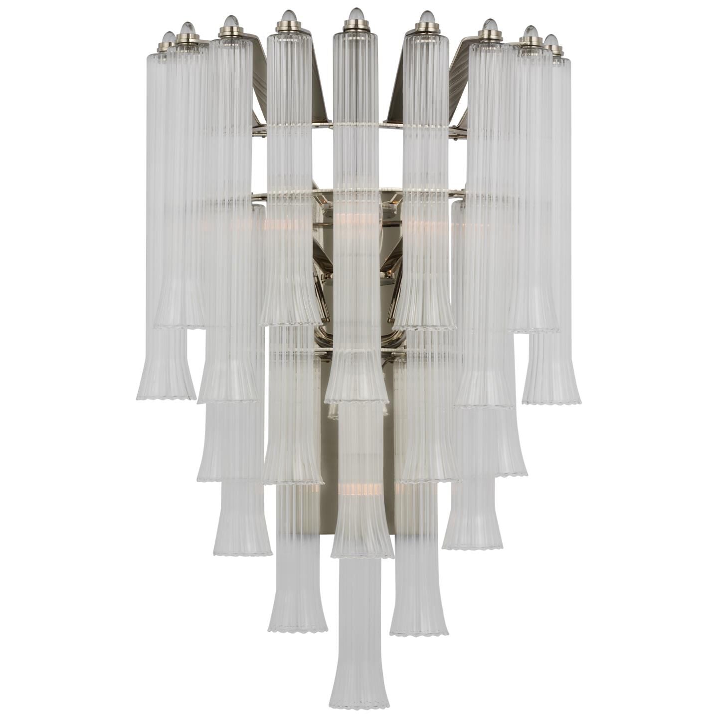 Visual Comfort Signature Collection Julie Neill Lorelei 22 Inch Led Wall Sconce Cp733643