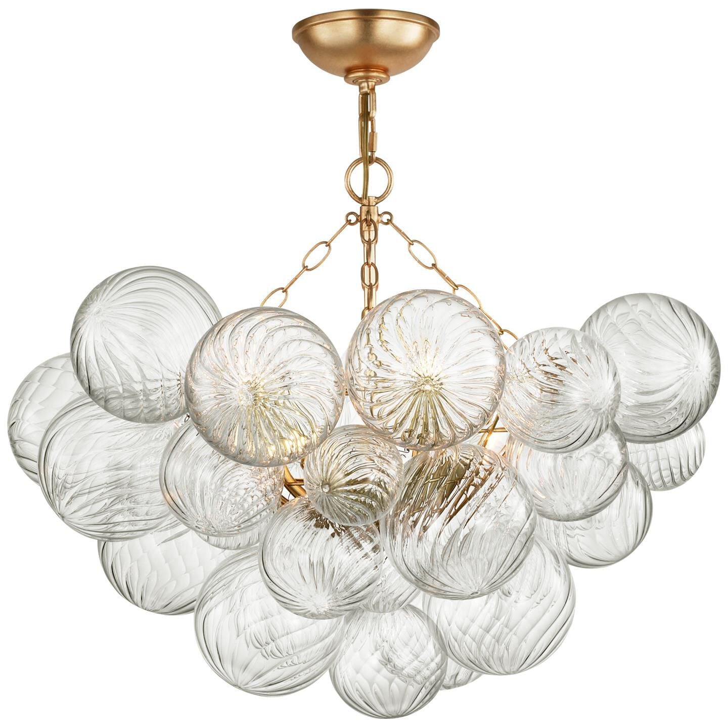 Visual Comfort Signature Collection Julie Neill Talia 29 Inch Semi Flush Mount Cp818879