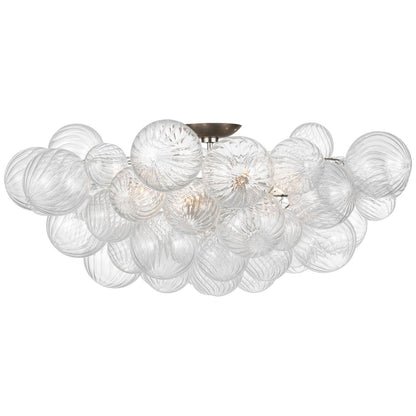 Visual Comfort Signature Collection Julie Neill Talia 37 Inch 9 Light Led Flush Mount Cp785792