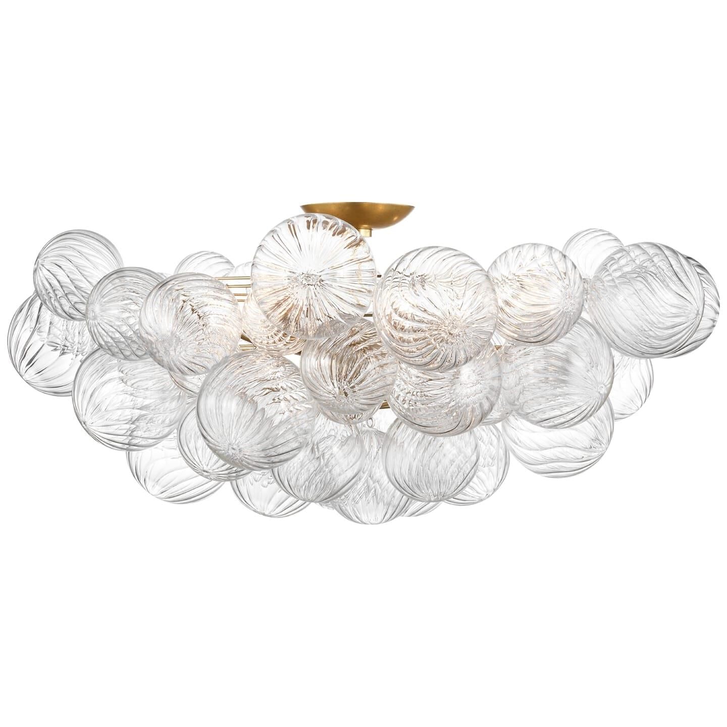 Visual Comfort Signature Collection Julie Neill Talia 37 Inch 9 Light Led Flush Mount Cp785792