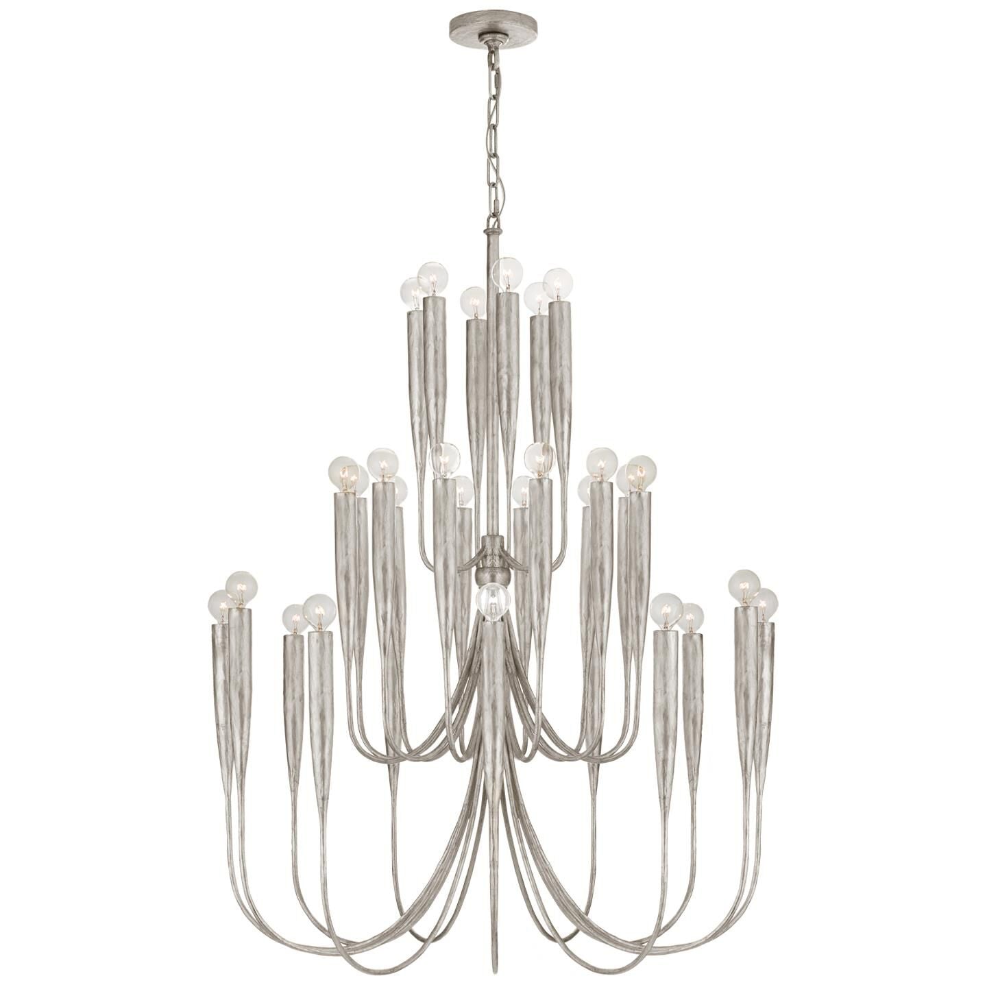 Visual Comfort Signature Collection Julie Neill Acadia 33 Inch 30 Light Chandelier Cp428995