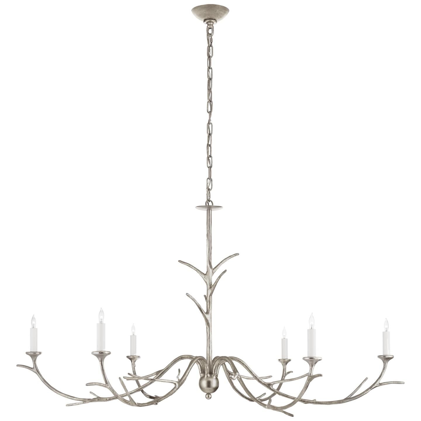 Visual Comfort Signature Collection Julie Neill Iberia 57 Inch 6 Light Chandelier Cp533253