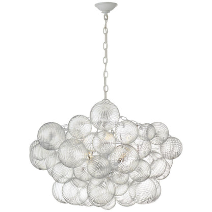 Visual Comfort Signature Collection Julie Neill Talia 33 Inch 8 Light Chandelier Cp429004