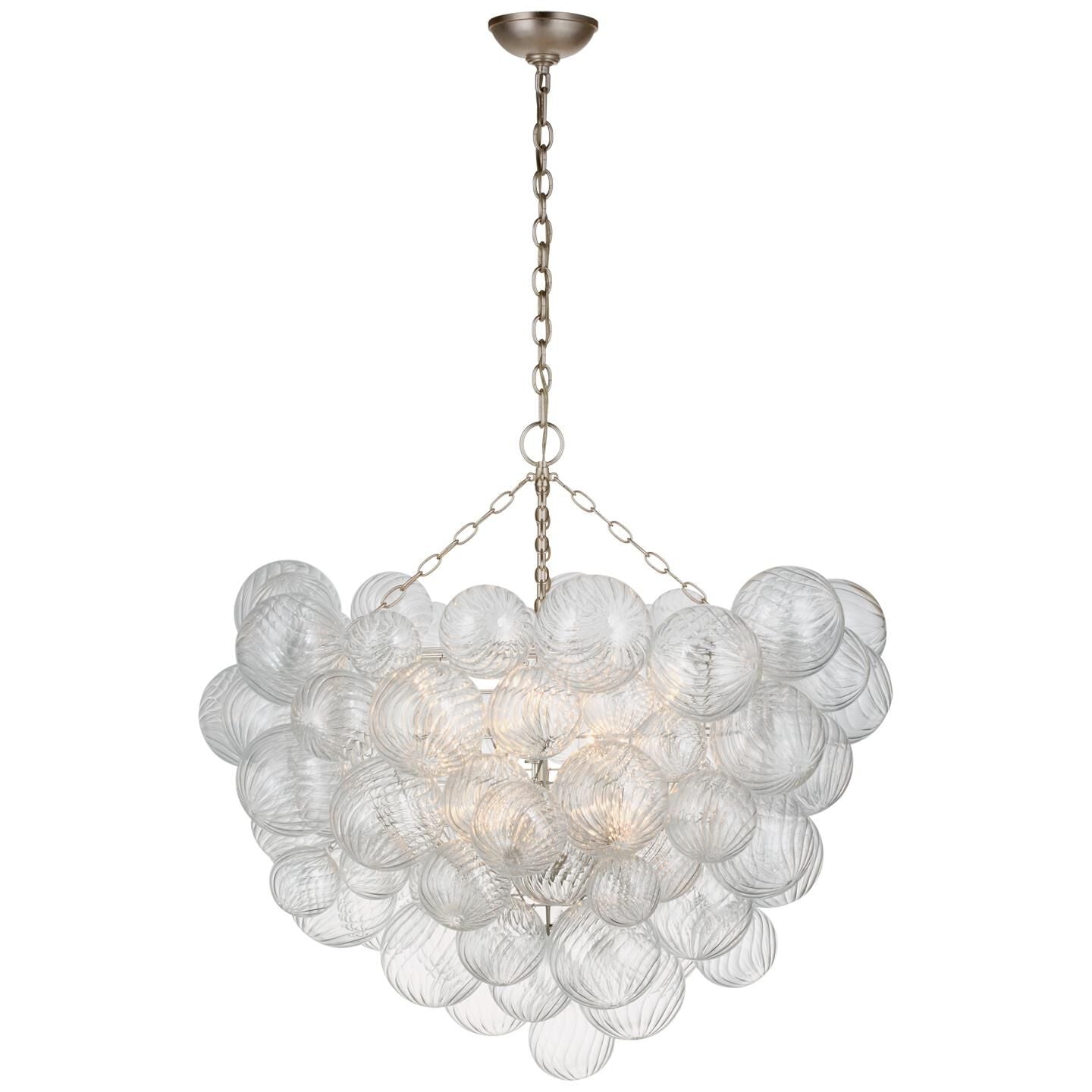 Visual Comfort Signature Collection Julie Neill Talia 38 Inch 12 Light Led Chandelier Cp733651