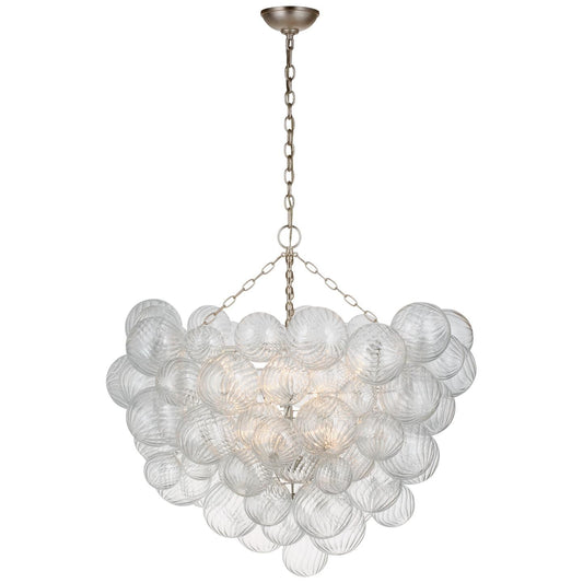 Visual Comfort Signature Collection Julie Neill Talia 38 Inch 12 Light Led Chandelier Cp733651