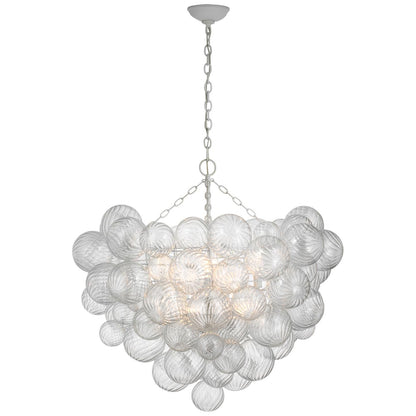 Visual Comfort Signature Collection Julie Neill Talia 38 Inch 12 Light Led Chandelier Cp733651