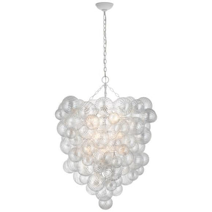 Visual Comfort Signature Collection Julie Neill Talia 36 Inch 12 Light Led Chandelier Cp733652