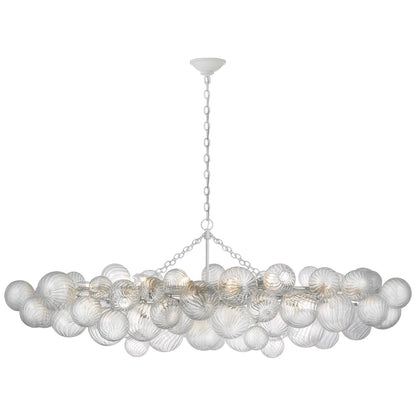 Visual Comfort Signature Collection Julie Neill Talia 63 Inch 12 Light Led Linear Suspension Light Cp733654