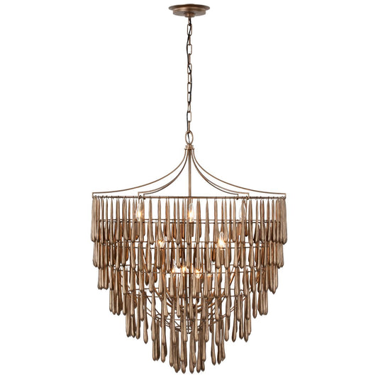 Visual Comfort Signature Collection Julie Neill Vacarro 32 Inch 12 Light Chandelier Cp533254