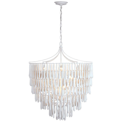 Visual Comfort Signature Collection Julie Neill Vacarro 32 Inch 12 Light Chandelier Cp533254