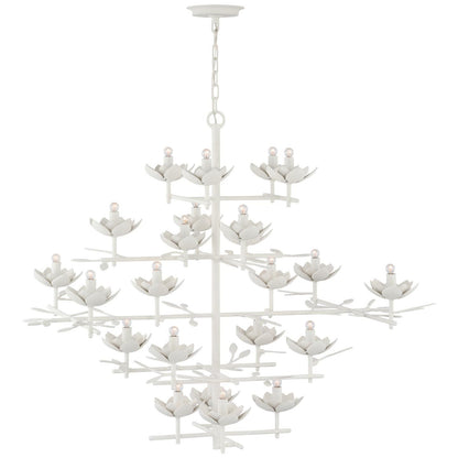 Visual Comfort Signature Collection Julie Neill Clementine 48 Inch 23 Light Led Chandelier Cp793861