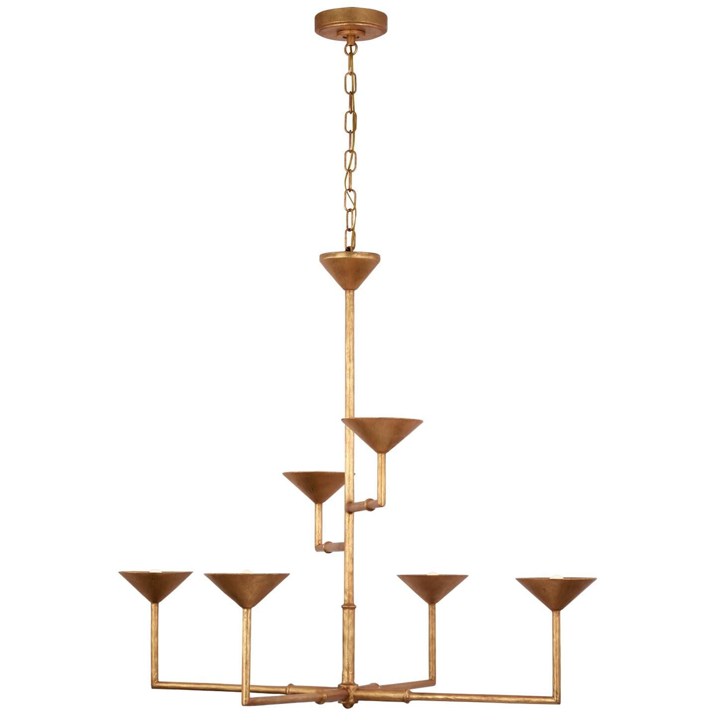 Visual Comfort Signature Collection Julie Neill Eleanor 47 Inch Chandelier Cp818888